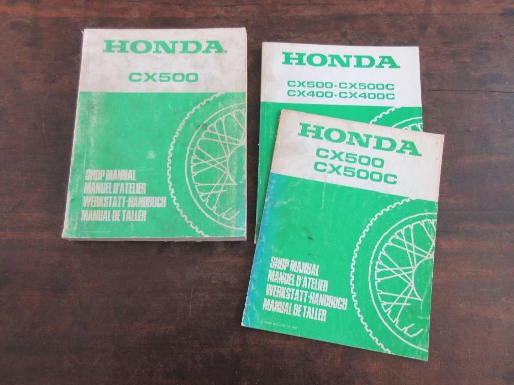 Honda CX500 CX400 CX500C CX400X werkplaatshandboek manual, Motoren, Handleidingen en Instructieboekjes, Honda, Ophalen of Verzenden
