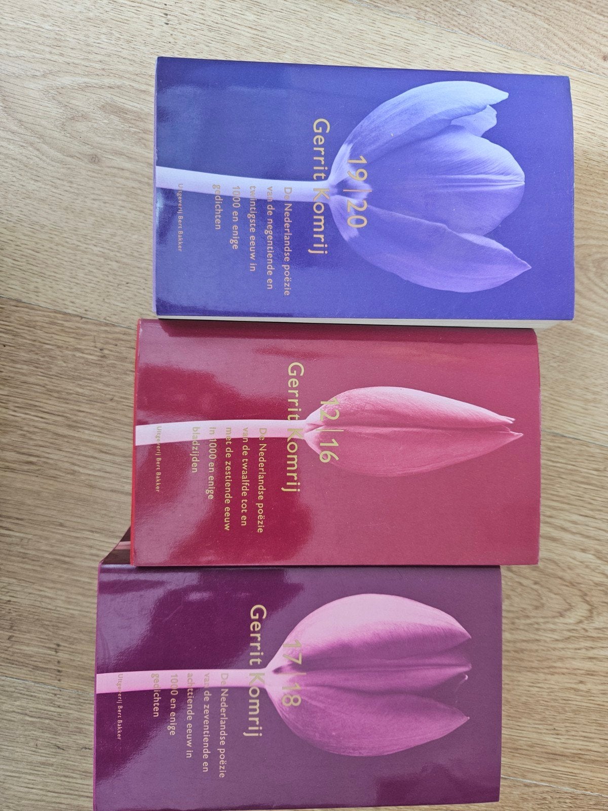 Gerrit Komrij: De Nederlandse poëzie (3 delen), Ophalen of Verzenden, Zo goed als nieuw, Gerrit Komrij, Eén auteur
