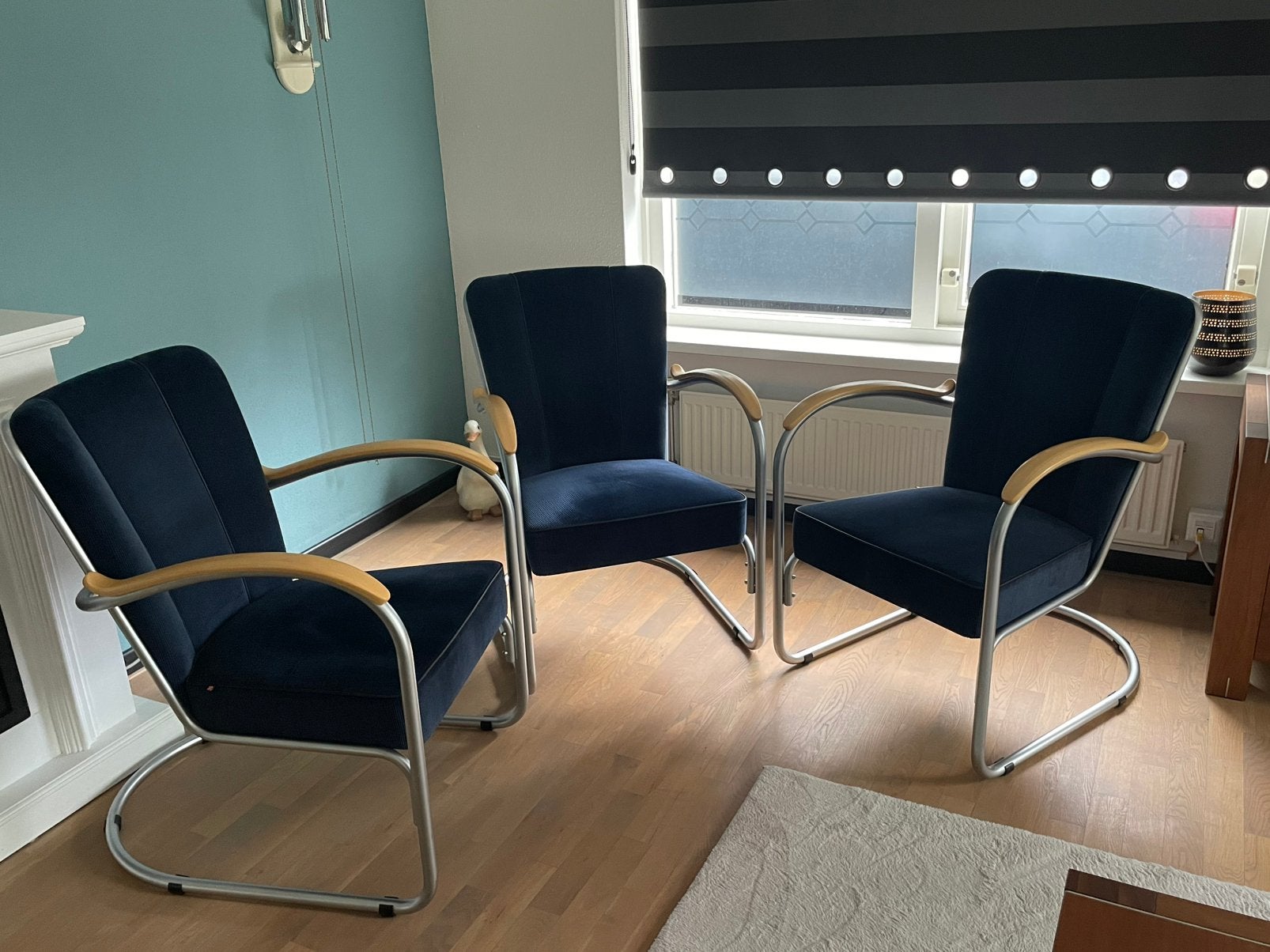 Mooie originele Gispen Fauteuil, Huis en Inrichting, Ophalen, Zo goed als nieuw, 75 tot 100 cm, 50 tot 75 cm