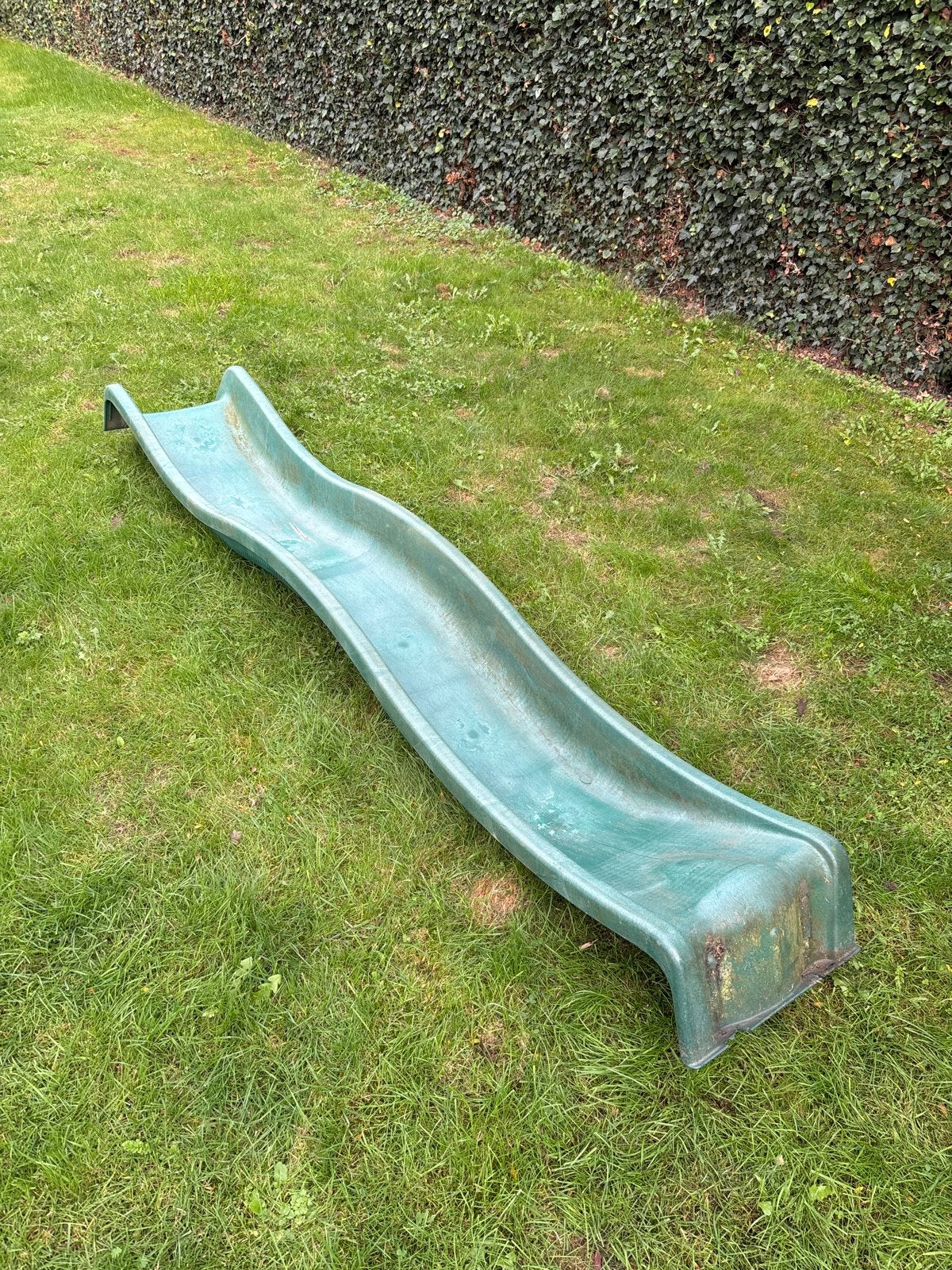 Groene glijbaan voor speeltoestel, Ophalen, Gebruikt, Glijbaan, Aanbouwonderdeel