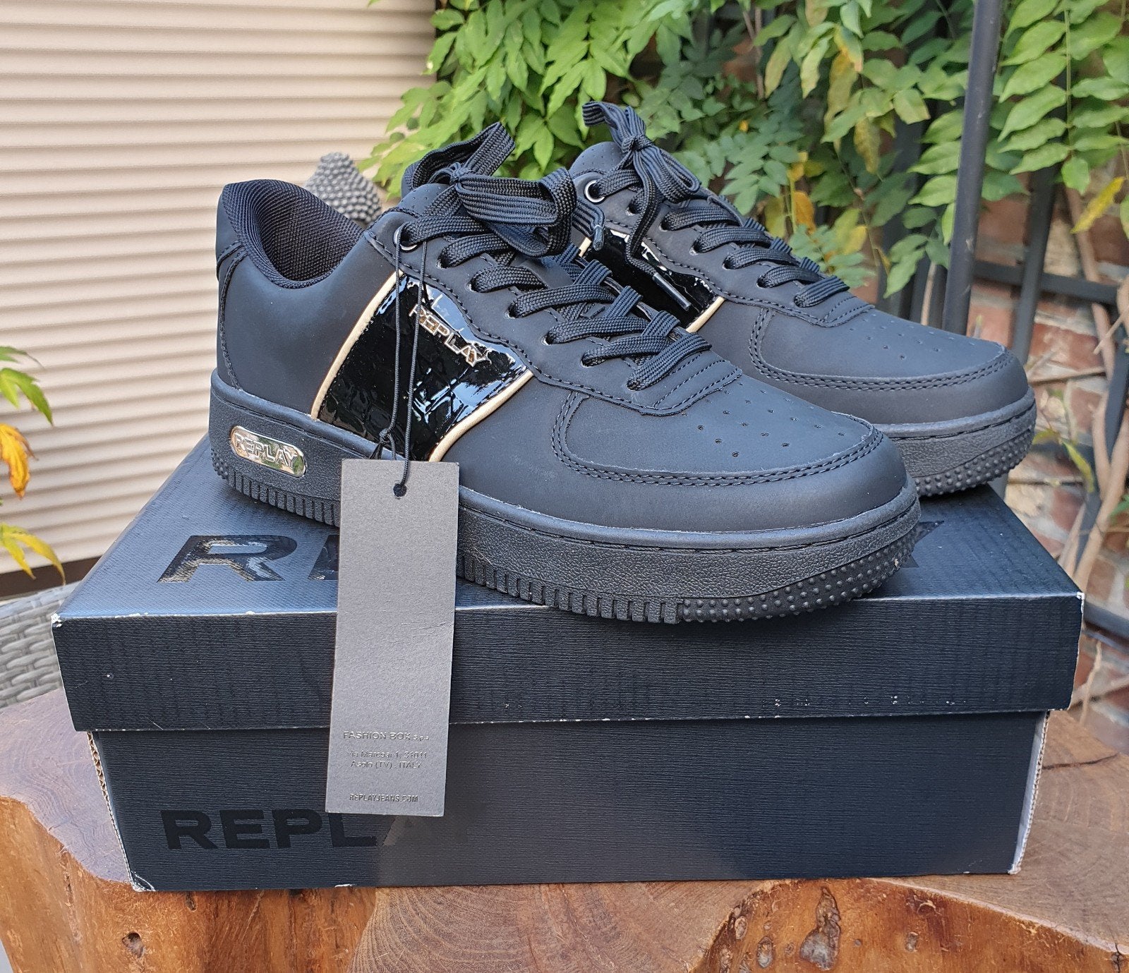 Replay/Replay schoenen/Replay sneakers/Maat 38, Verzenden, Zwart, Nieuw, Replay