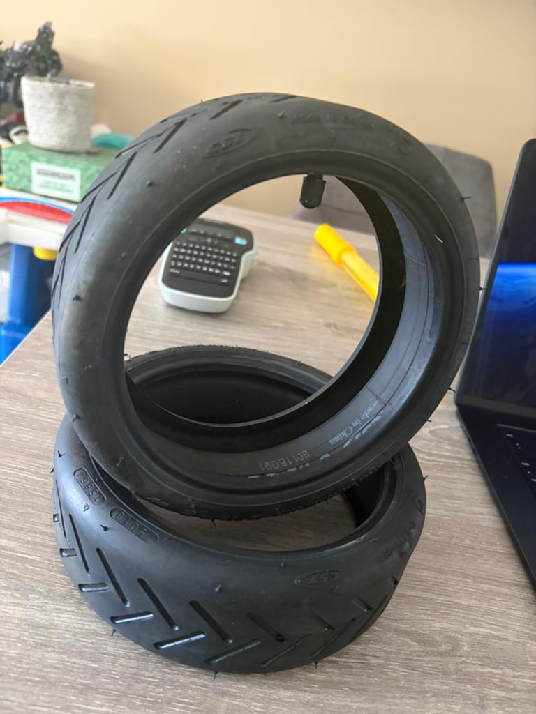 Platte scooter banden set, Fietsen en Brommers, Ophalen of Verzenden, Nieuw, Overige typen, Overige merken