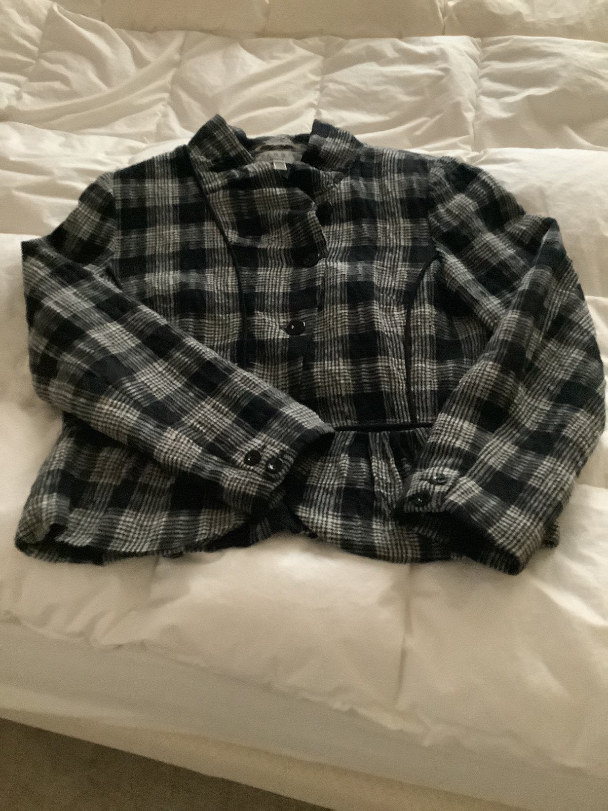 Elegant zwart-wit jasje, Kleding | Dames, Maat 38/40 (M), Zwart, Ophalen of Verzenden, Jasje