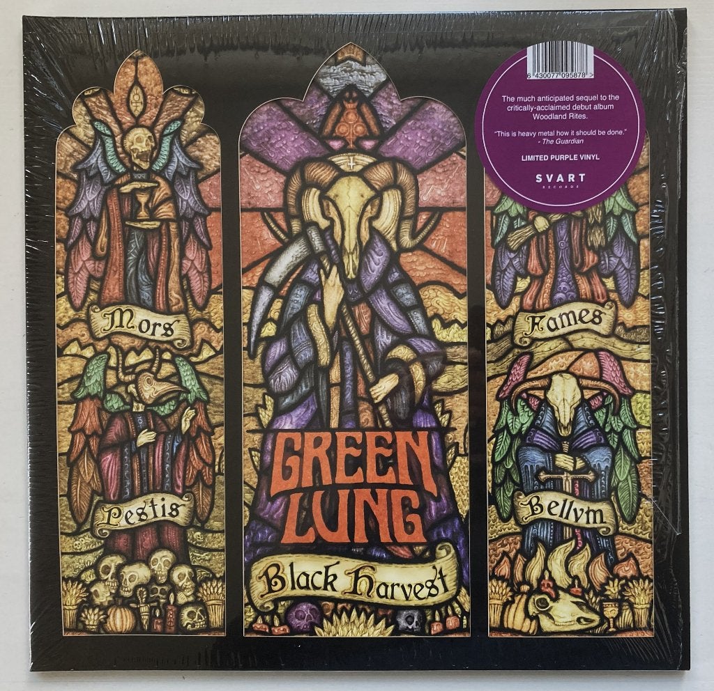 Green Lung – Black Harvest LP purple vinyl, gatefold, shrink, Ophalen of Verzenden, 2020 tot heden, Nieuw in verpakking, 12 inch