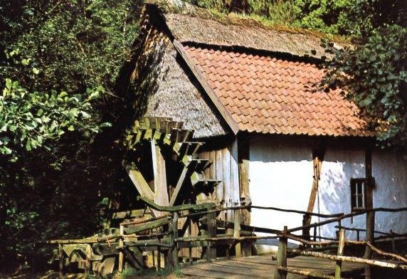 (BG018) Ansichtkaart België molen Bokrijk Genk watermolen, Ophalen of Verzenden, 1980 tot heden, Ongelopen, Limburg