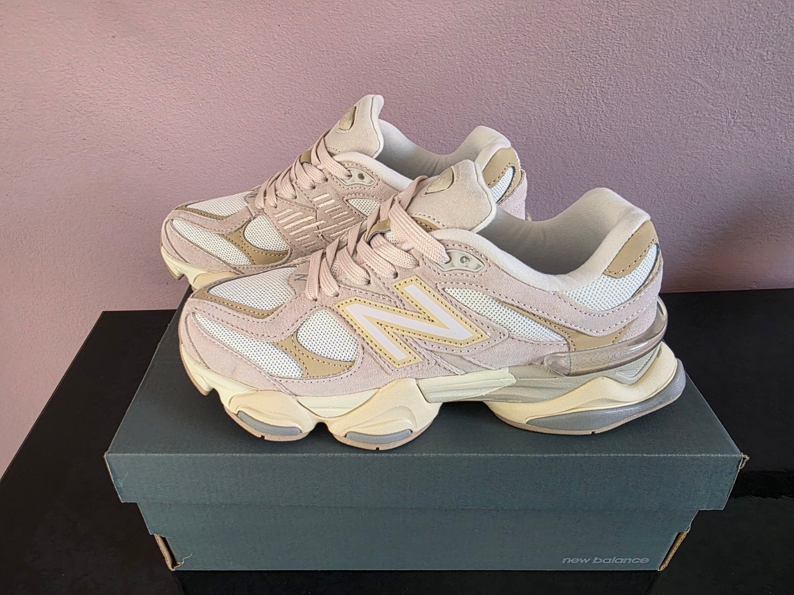 SALE! New Balance 9060 Sea Salt Schoenen (asics,dior,gucci), Beige, New Balance, Nieuw, Ophalen of Verzenden