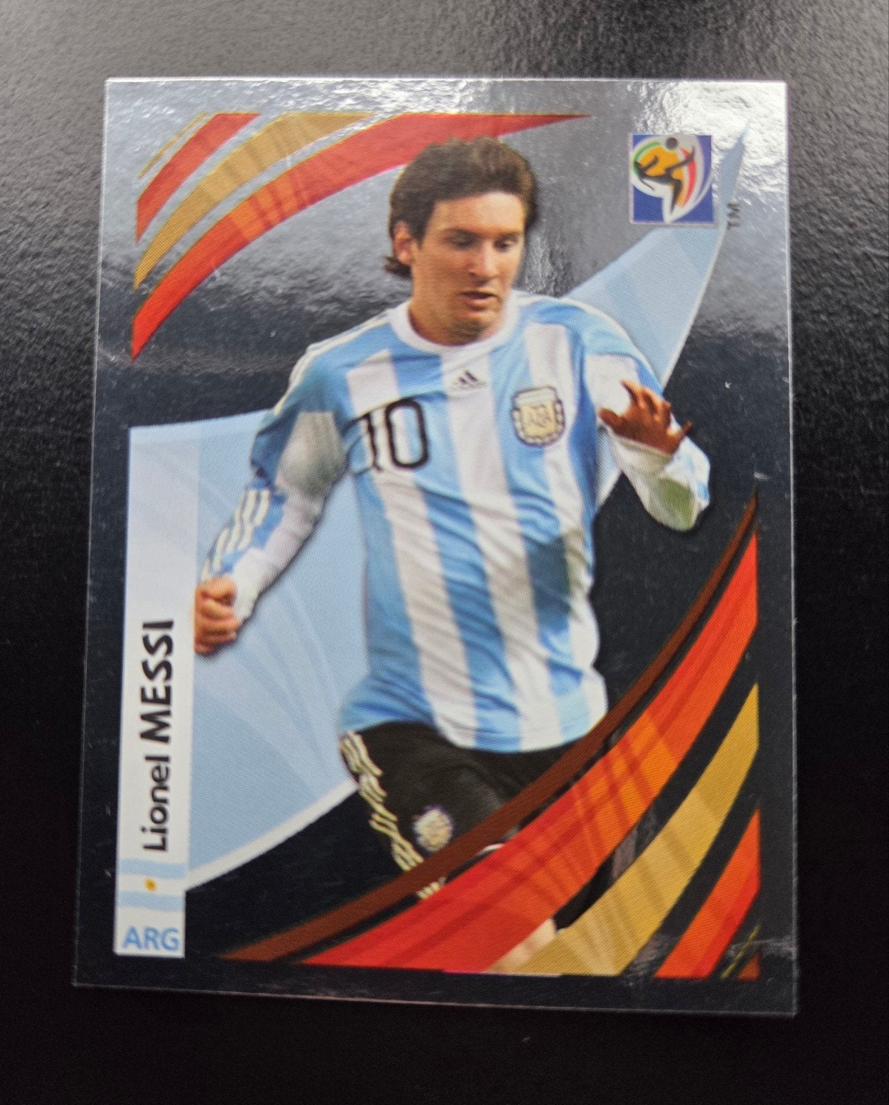 Panini FIFA World Cup 2010 Sticker Lionel Messi Argentinië, Ophalen of Verzenden
