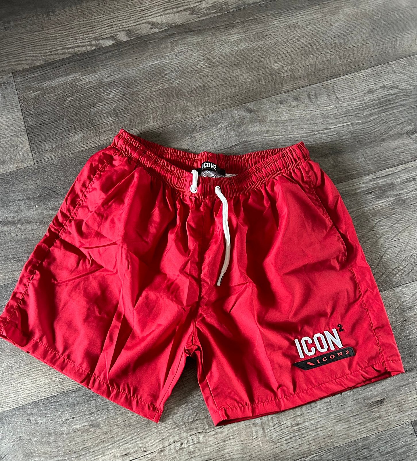 Icon heren zwembroek rood, maat XL, Kleding | Heren, Ophalen of Verzenden, Maat 56/58 (XL), Rood