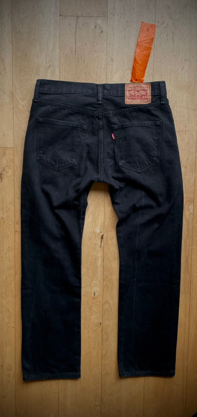 Levi’s 501 jeans spijkerbroek W30 L30 zwart, Ophalen of Verzenden, Nieuw, Zwart, W32 (confectie 46) of kleiner