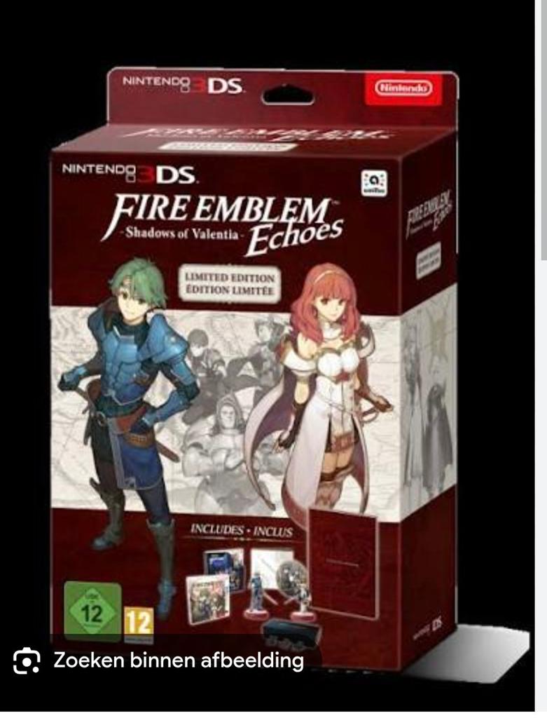Fire emblem : shadows of valentia Echoes limited edition, Spelcomputers en Games, 1 speler, Nieuw, Ophalen of Verzenden, Role Playing Game (Rpg)
