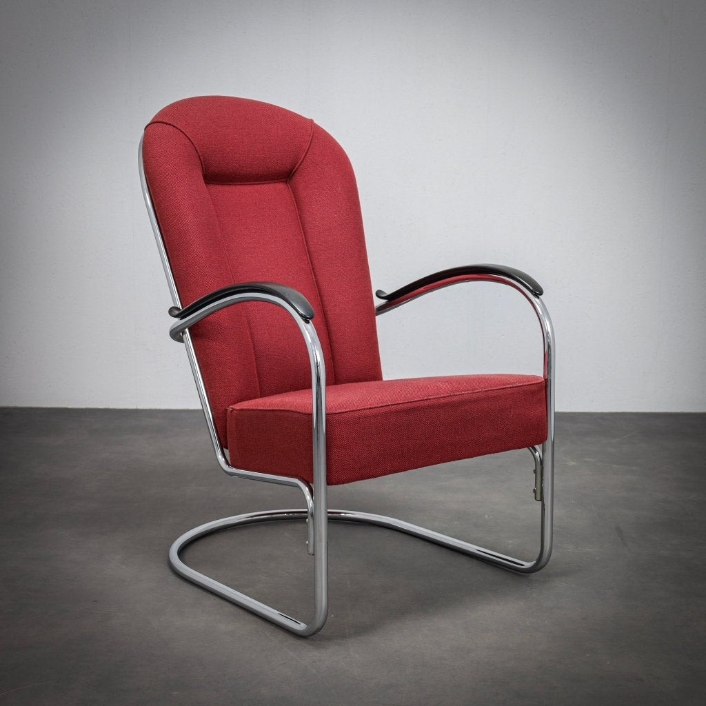 Gispen AA Lounge Fauteuil Dutch Originals Jaren 90, Huis en Inrichting, Fauteuils, Ophalen, 75 tot 100 cm, Zo goed als nieuw, Stof