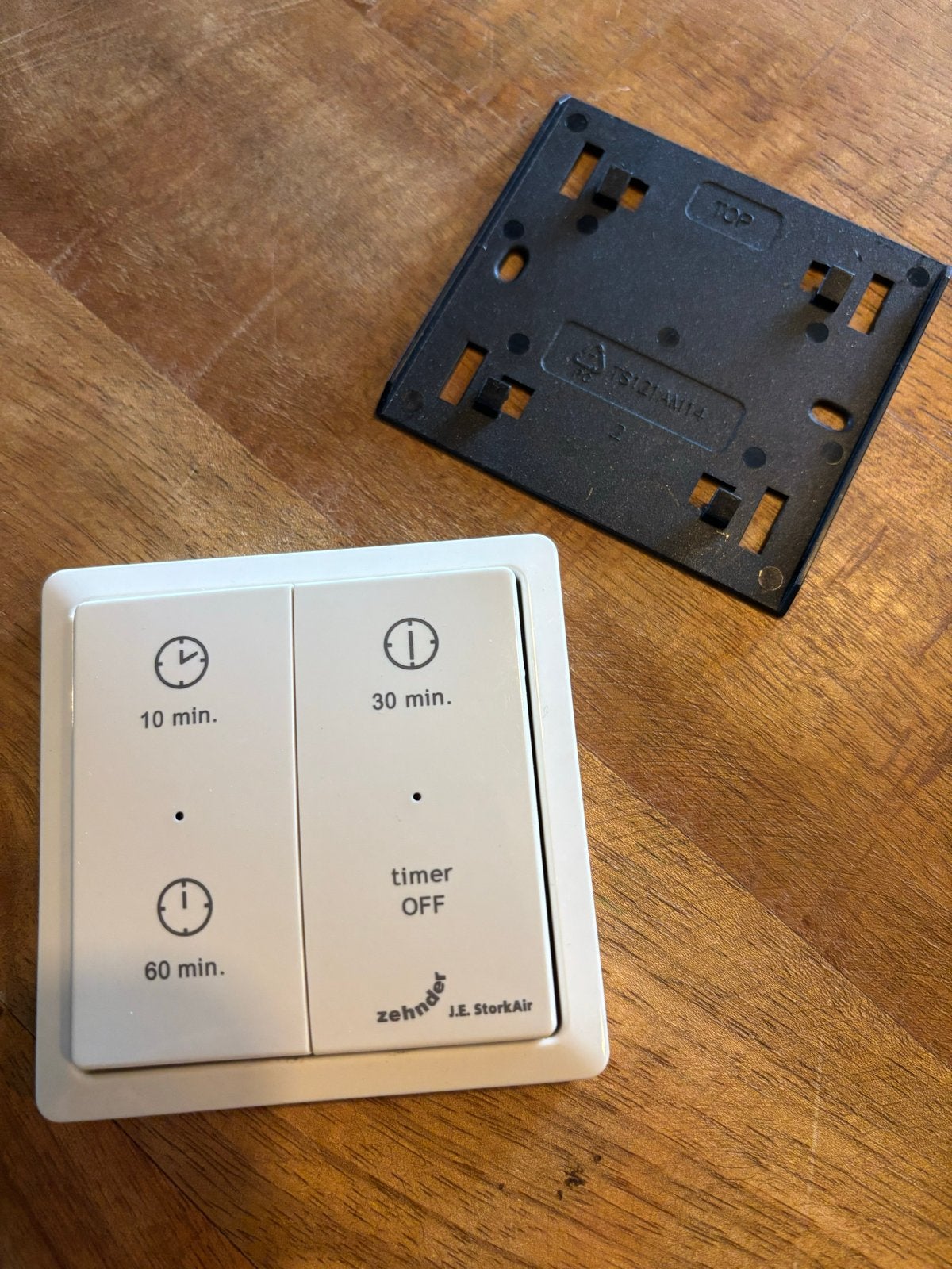 Zehnder J.E. Stork Air Timer RF Draadloos, Ophalen of Verzenden, Nieuw, Overige merken, Schakelaar