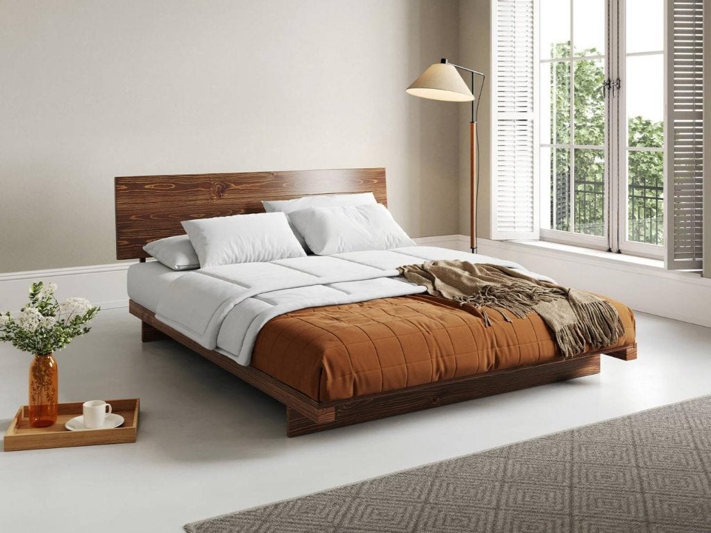 Nieuw Get Laid Beds Fuji Attic Bedframe - Coffee Bean, Huis en Inrichting, Slaapkamer | Bedden, Ophalen, Bruin, Japans, Modern