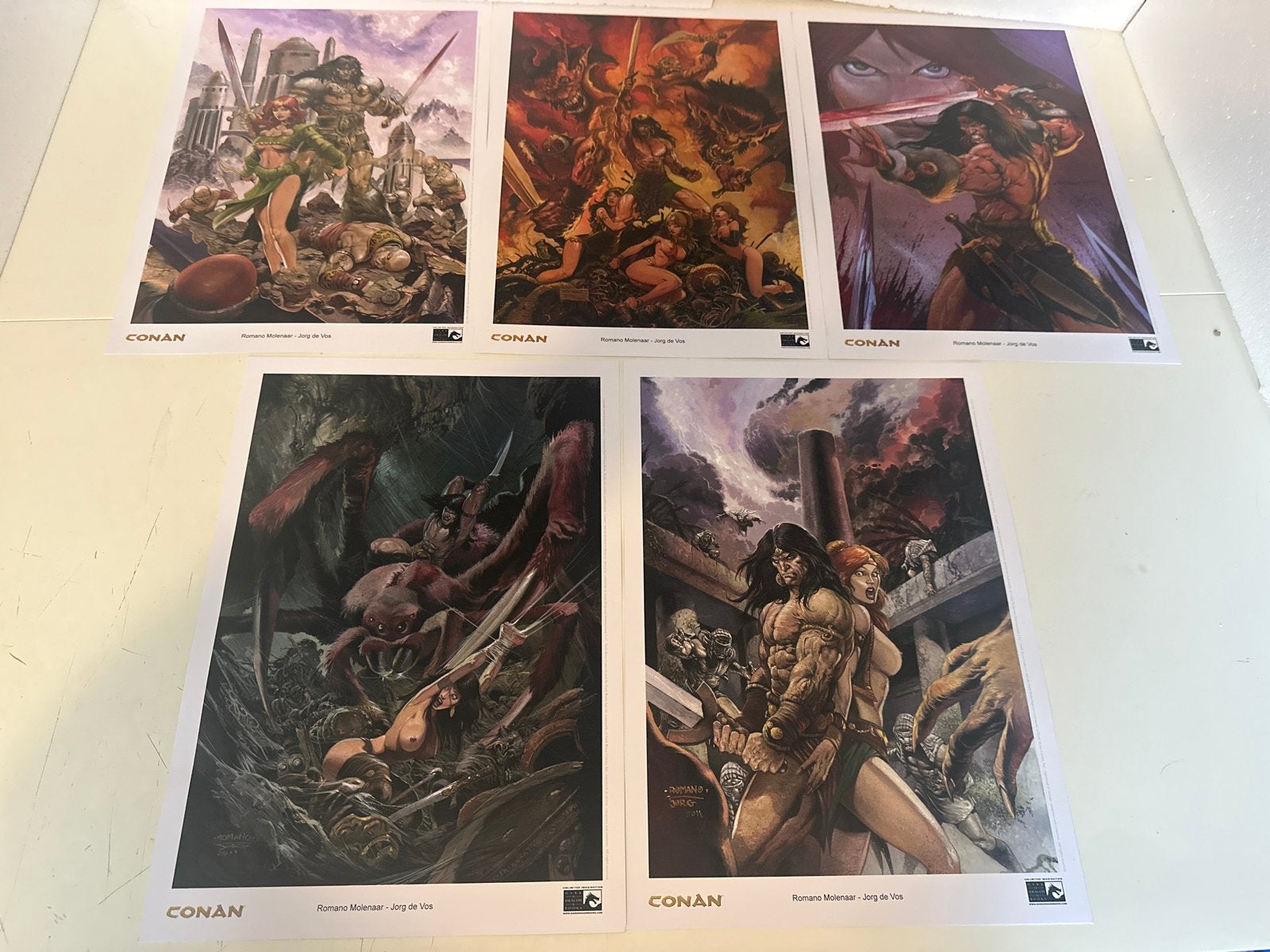 Conan  Prints - Romano Molenaar & Jorg de Vos, Ophalen of Verzenden