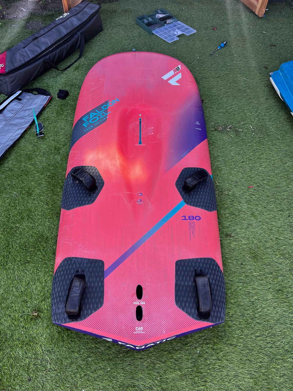 2 Fanatic Falcon Foil board, Watersport en Boten, Gebruikt, Minder dan 250 cm, Fanatic, Ophalen of Verzenden