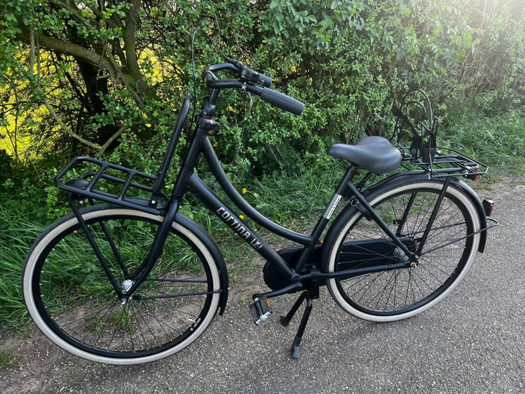 Cortina meidenfiets, Fietsen en Brommers, Ophalen, Terugtraprem, Cortina U4 transportfiets, Versnellingen