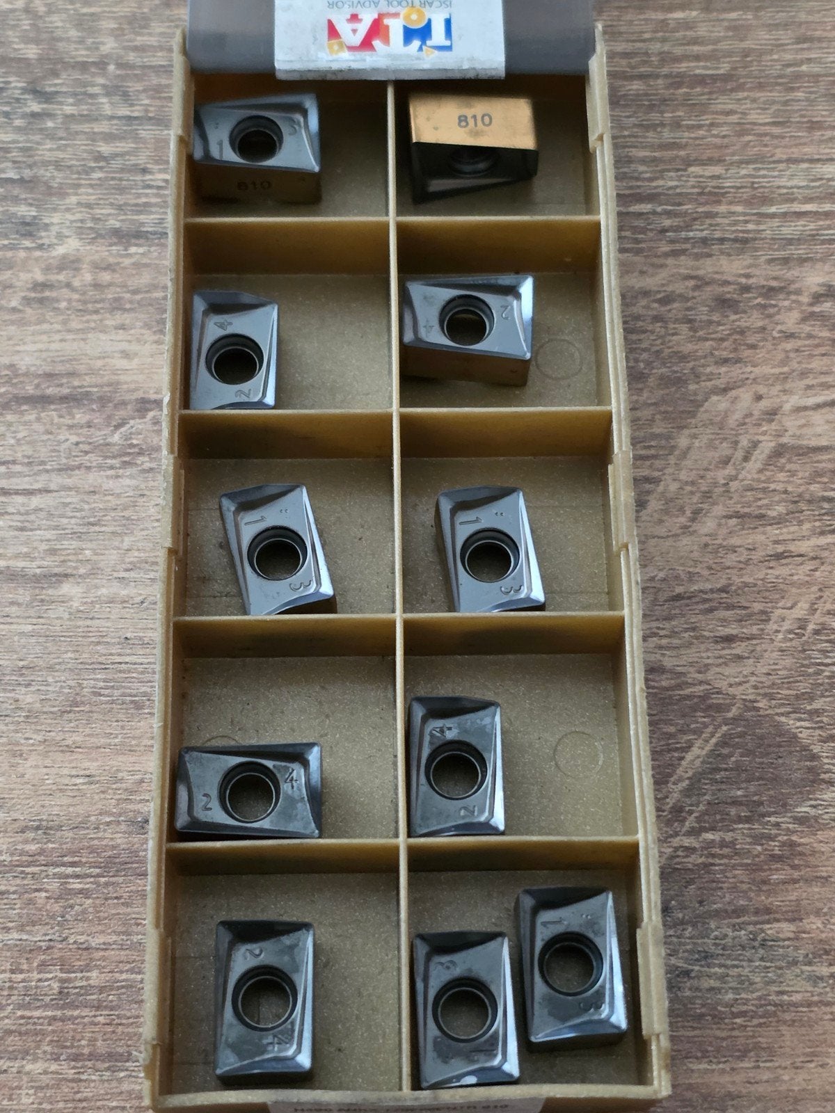 Iscar h490 ankx 170608pntr ic810 wisselplaten, Ophalen of Verzenden, Nieuw