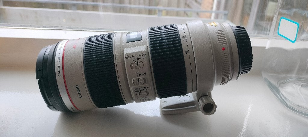 Canon EF 70-200 F2.8 L IS USM, Ophalen, Canon, Telelens, Zo goed als nieuw