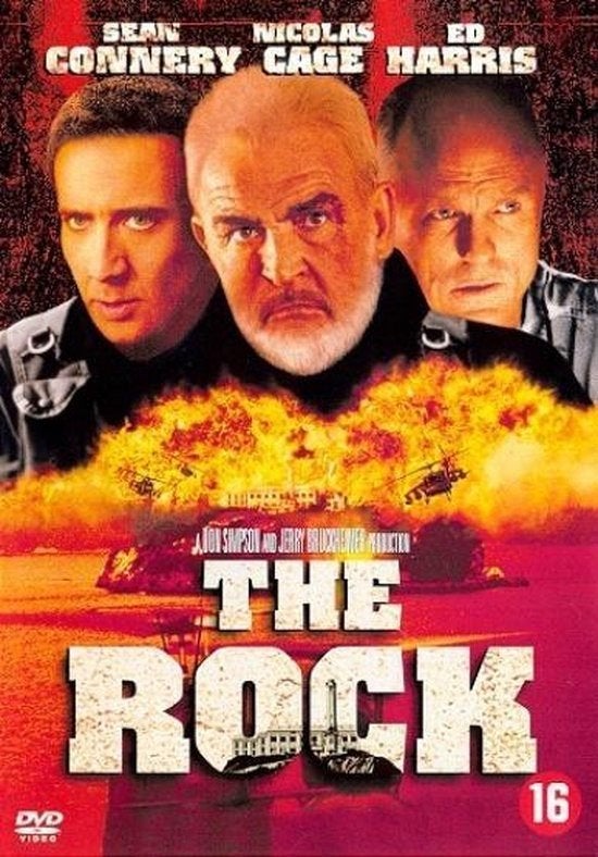 The Rock DVD, Vanaf 16 jaar, Ophalen of Verzenden, Zo goed als nieuw, Actie