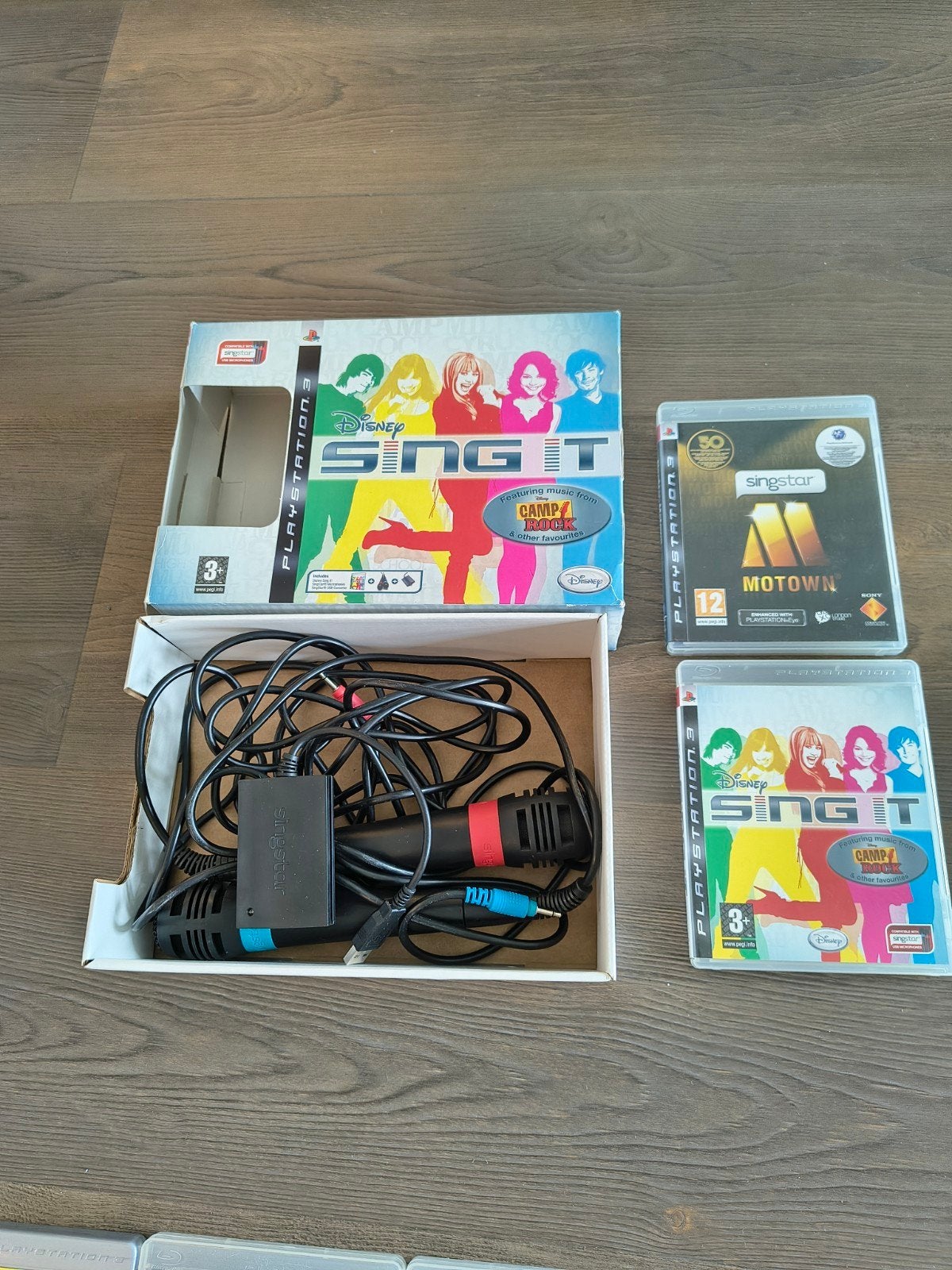 Sing It & Singstar Motown PS3 met microfoons en dongle, 3 spelers of meer, Ophalen of Verzenden, Muziek, Vanaf 3 jaar