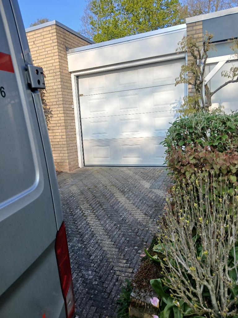 Sectionaaldeur, Ophalen, Gebruikt, 120 cm of meer, Buitendeur