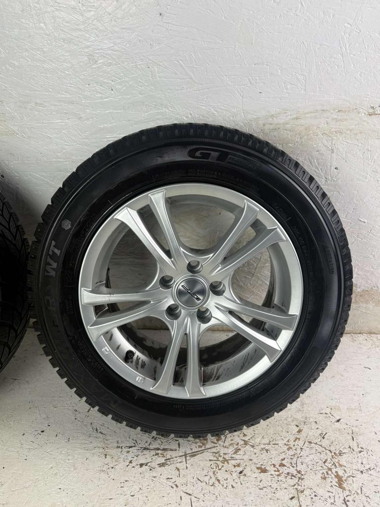 Ford Kuga C-Max Focus S-Max velgen 16" 5x108 winterset 9mm!, Niet ingevuld, Gebruikt, 16 inch, Banden en Velgen