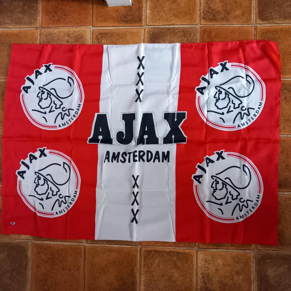 Ajax vlag 110x75  nieuw, Verzamelen, Ophalen of Verzenden, Nieuw, Ajax, Overige typen