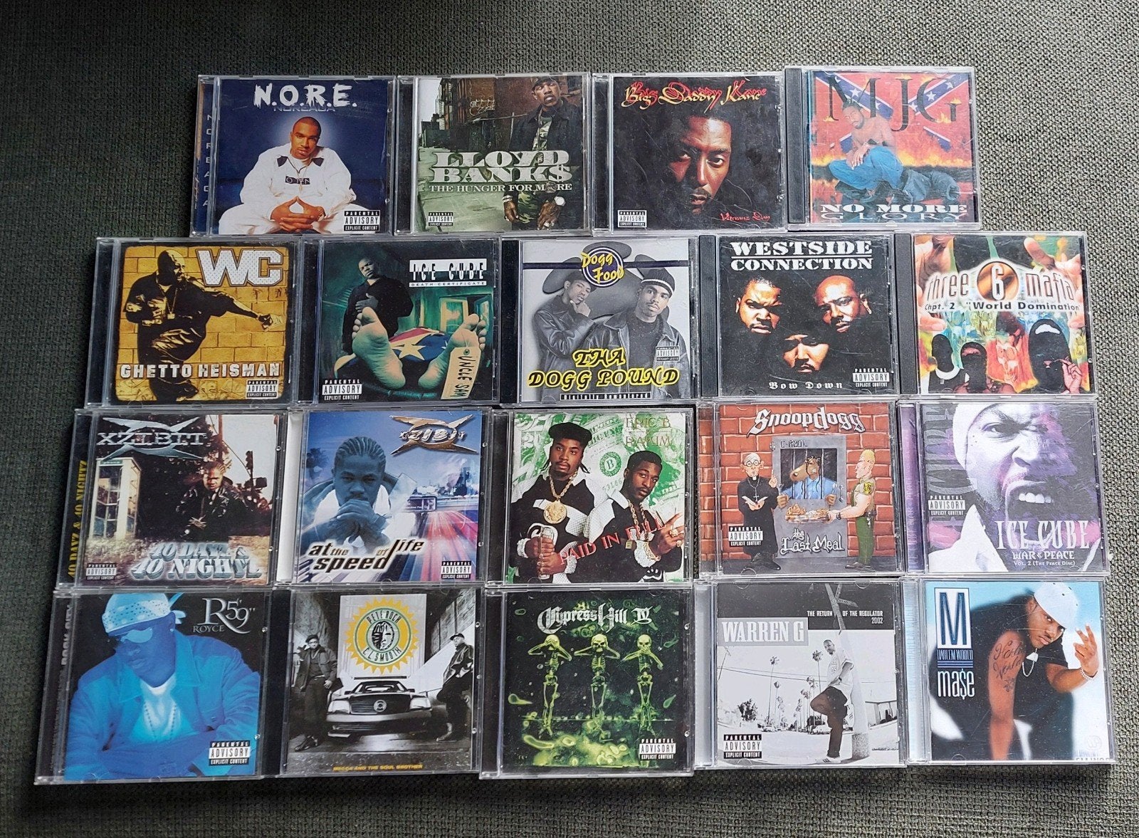 Hiphop CD verzameling - 19 Albums, Ophalen, Zo goed als nieuw, Album
