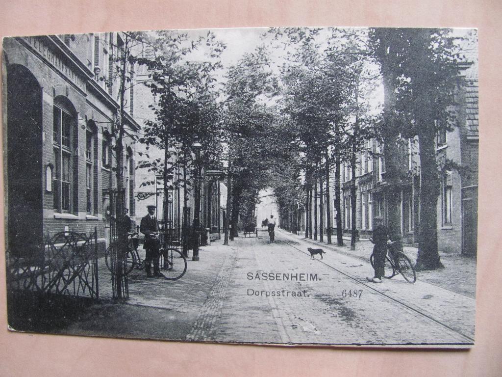 Sassenheim, Dorpsstraat, Ophalen of Verzenden, Voor 1920, Zuid-Holland