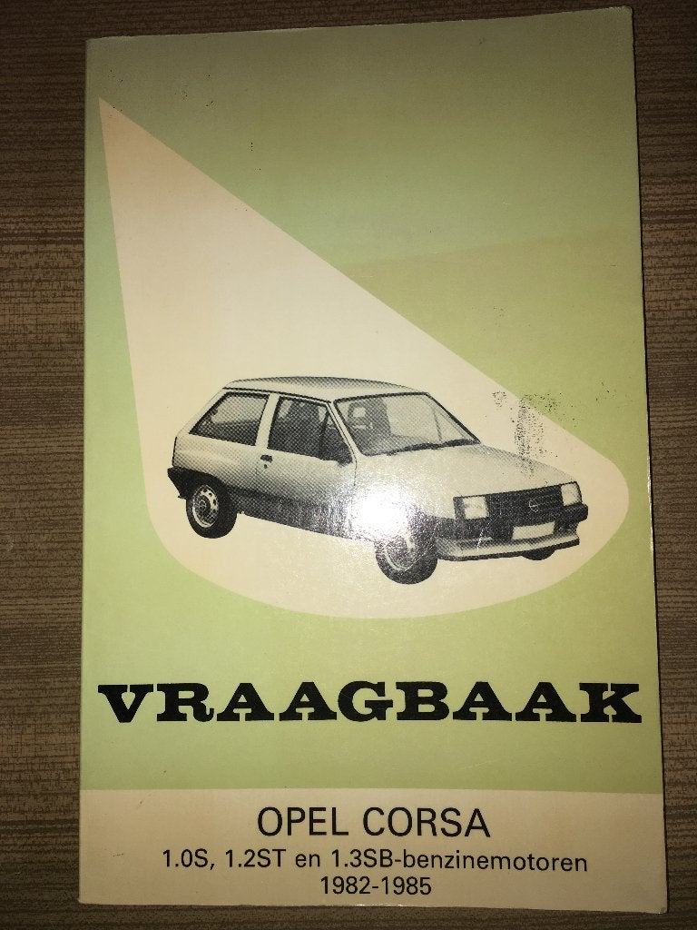 Opel Corsa benzine 1982 - 1985 reparatie Vraagbaak Olyslager, Ophalen of Verzenden, Zo goed als nieuw, Opel