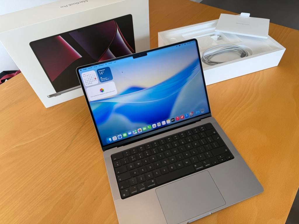 MacBook Pro M2 Pro 2023 14” 16GB/512GB 10C CPU/16C GPU, MacBook Pro, Qwerty, Overige groottes, 512 GB