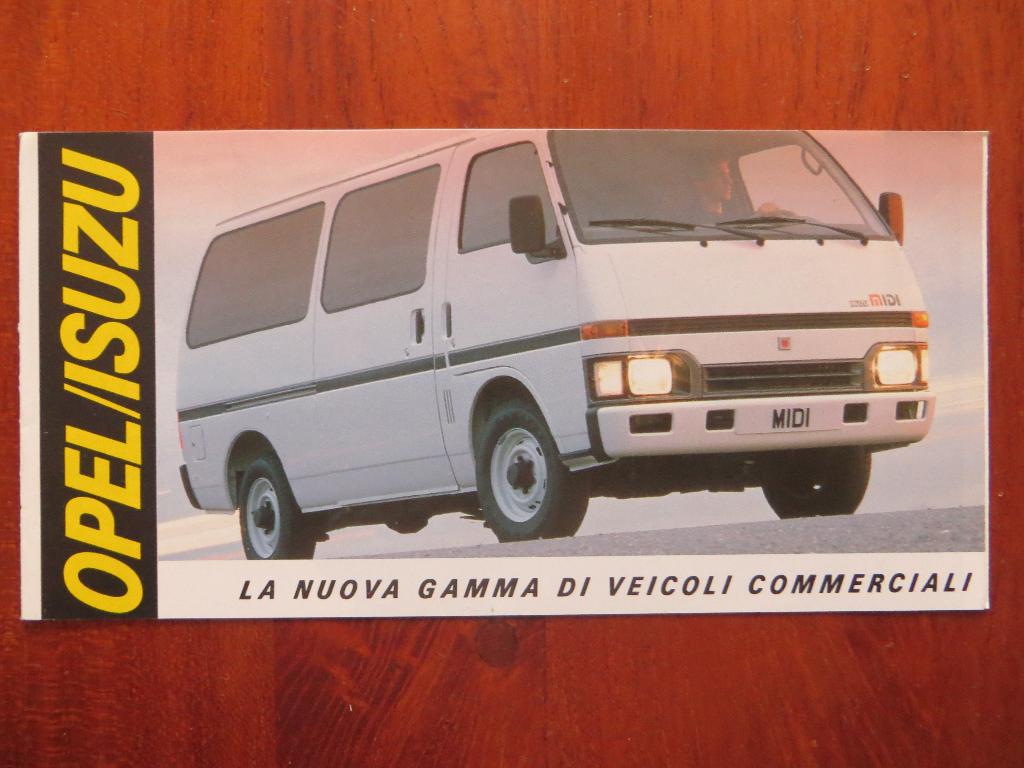 Opel Isuzu La nuova gamma di veicoli commerciali, Ophalen of Verzenden, Nieuw, Opel