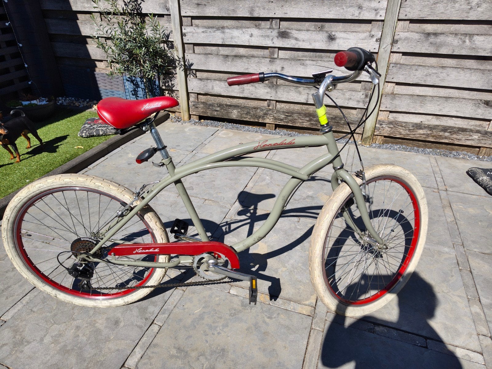 Beach cruiser, Ophalen