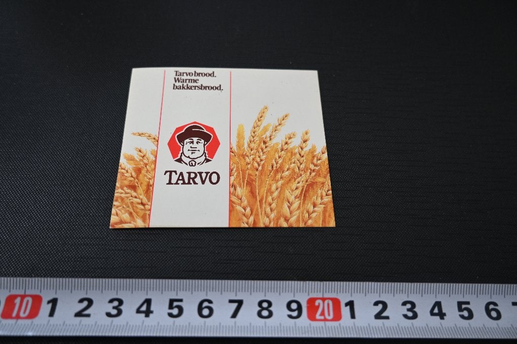 sticker TARVO brood Warme bakkersbrood, Ophalen of Verzenden, Zo goed als nieuw
