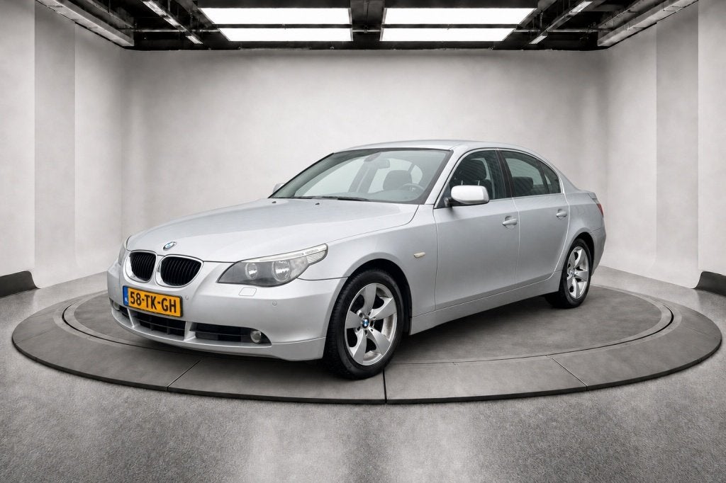 Bmw 5-serie 520d Executive | Automaat | cruisecontrol | Navi, Automaat, 4 cilinders, Verwarmde buitenspiegels, 163 pk