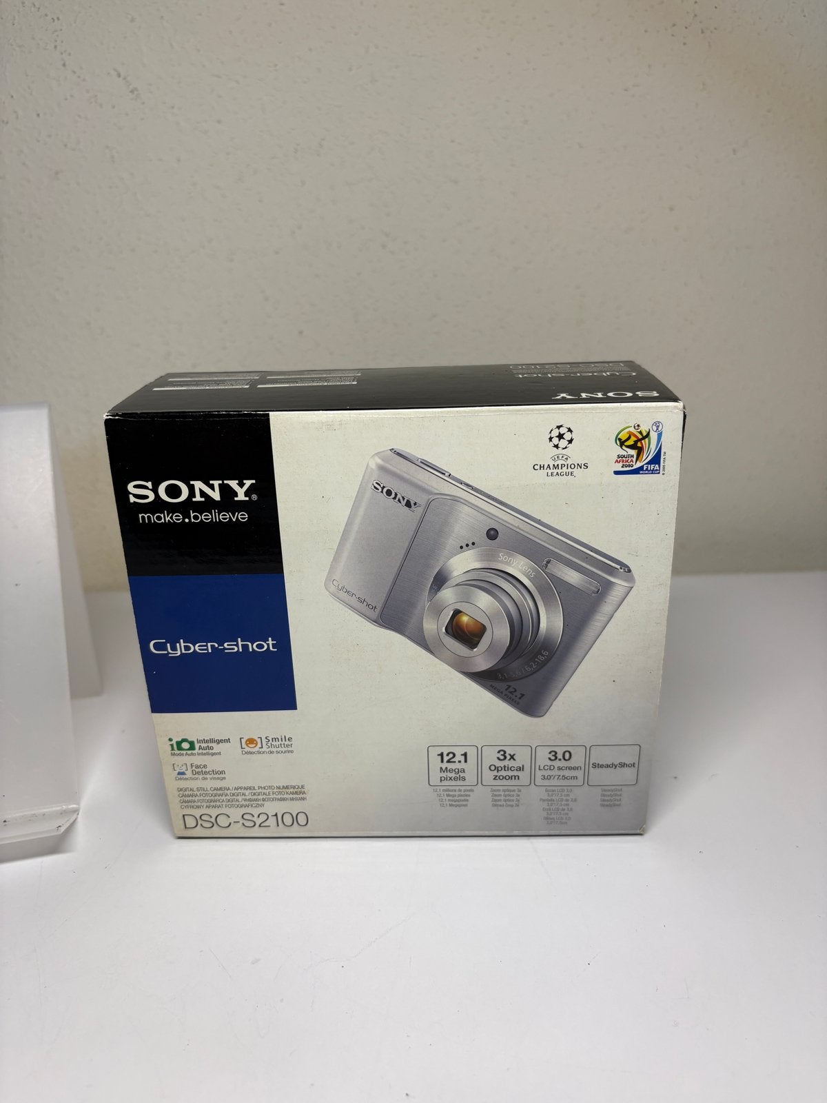 Sony Cyber-shot DSC-S2100 Compactcamera - Zwart, Gebruikt, USB-kabel, Beeldstabilisatie, Ophalen of Verzenden