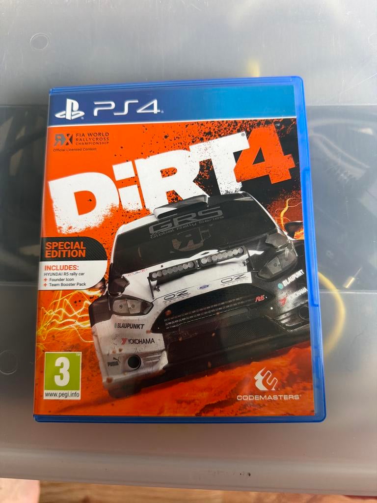 DiRT 4 Special Edition PS4 - Rally Race Game, Spelcomputers en Games, Games | Sony PlayStation 4, 1 speler, Racen en Vliegen, Ophalen of Verzenden