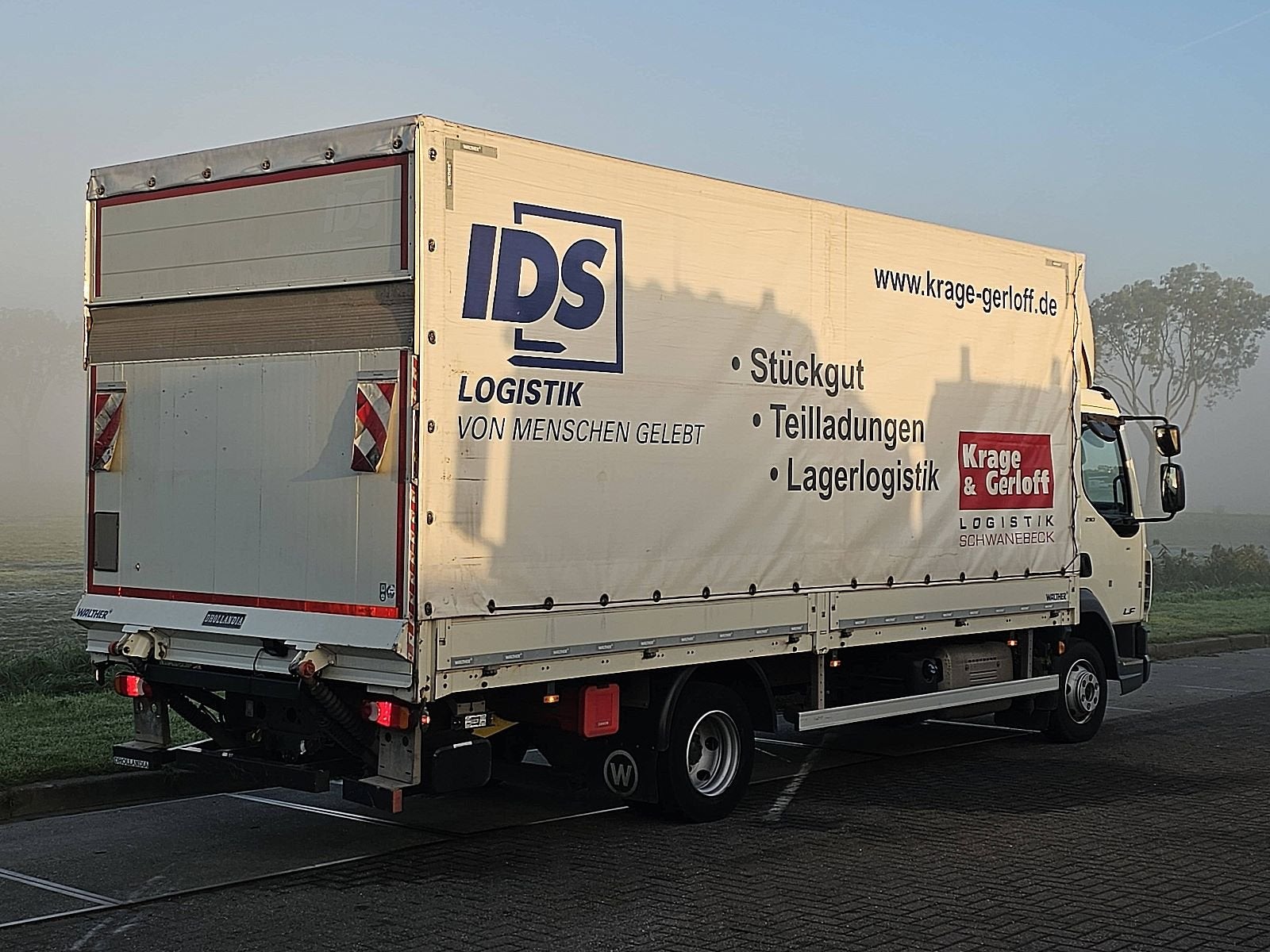 DAF LF 210 8,6t, Auto's, Wit, Bedrijf, DAF, Verwarmde buitenspiegels