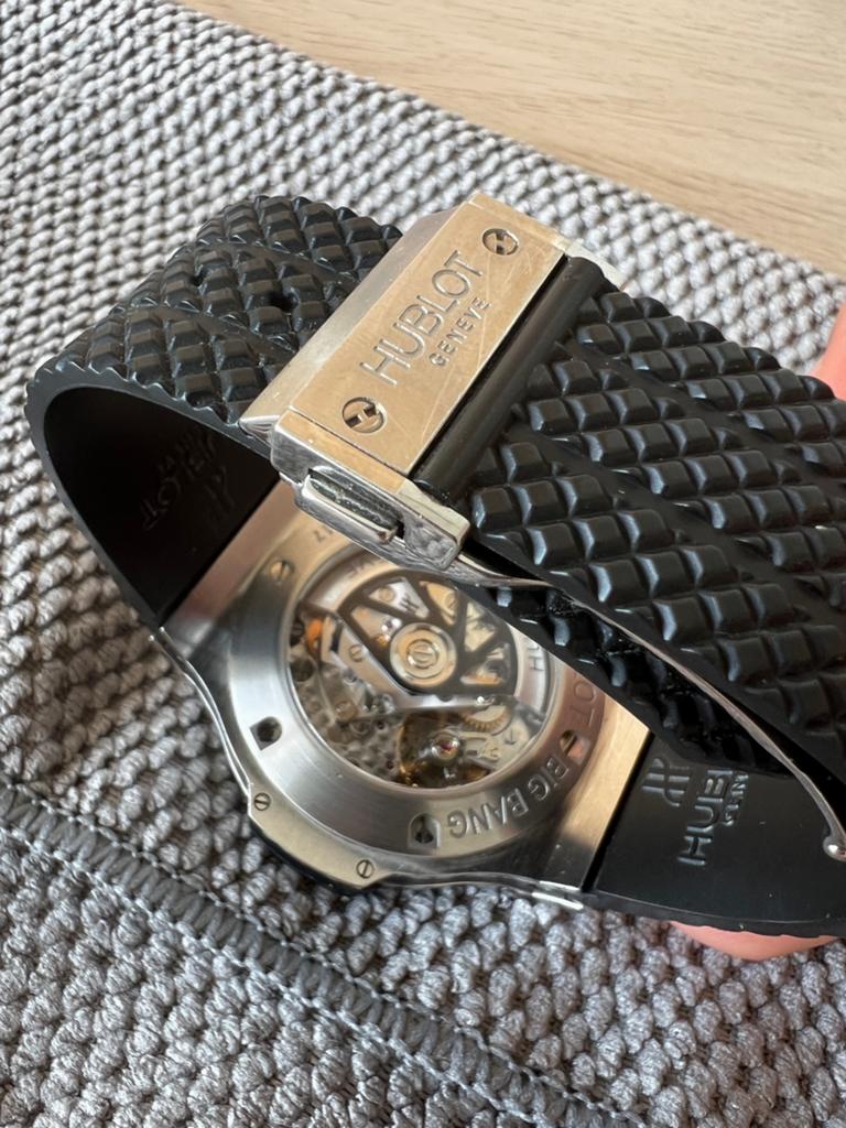Hublot Big Bang Steel Ceramic 44mm | 301.SB.131.RX | 2011, Gebruikt, Staal, Polshorloge, Kunststof