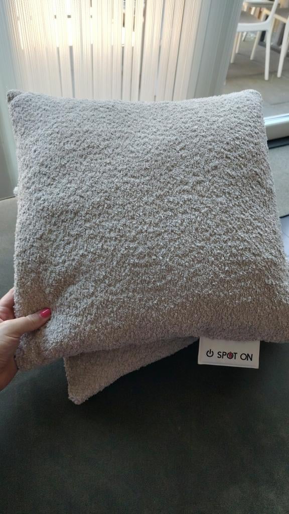 2 beige kleurige warmte kussens HEMA, Ophalen of Verzenden, Beige, Vierkant