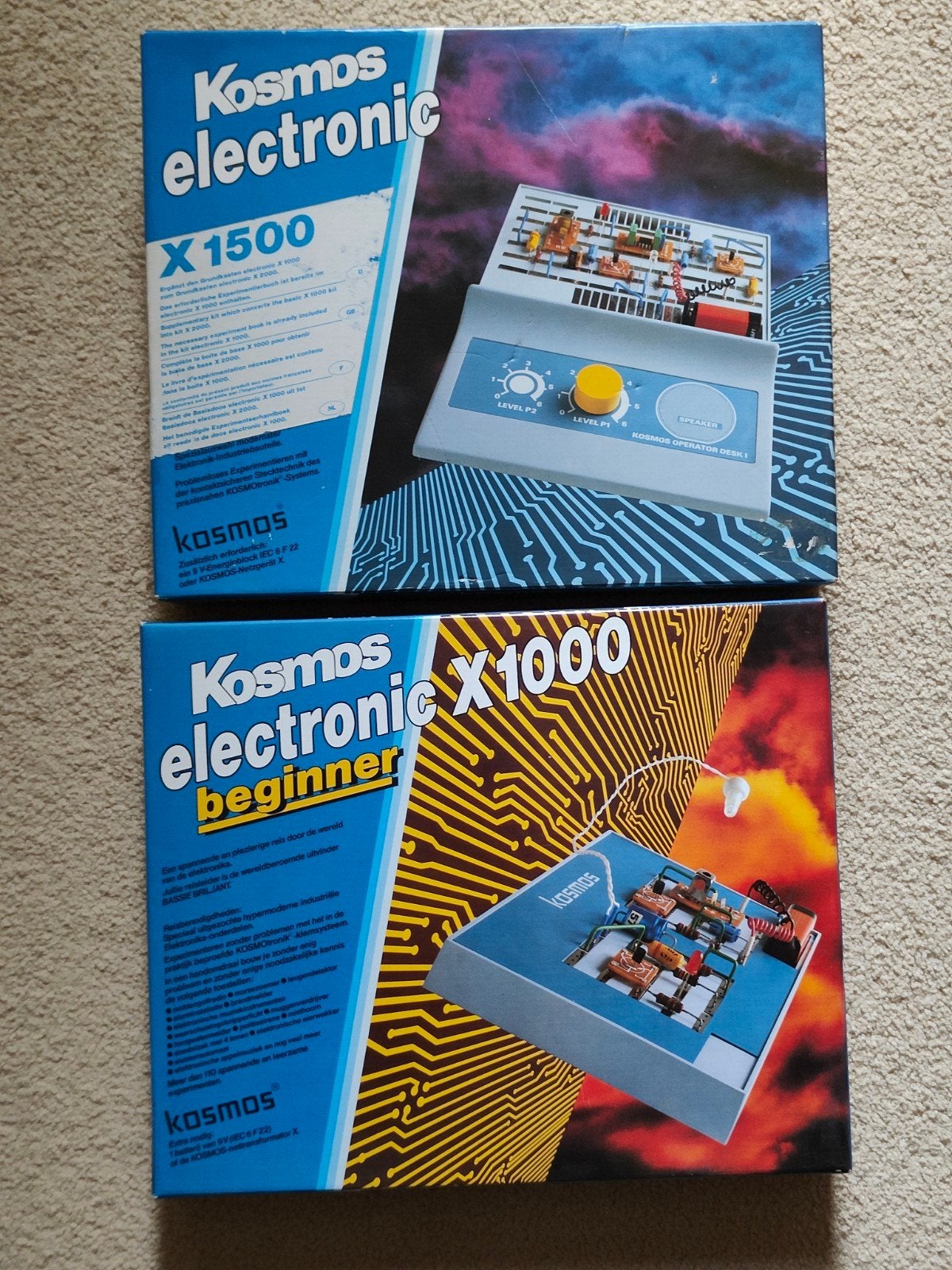 Kosmos Electronica Experimenteerdozen X1000 & X1500, Ophalen, Gebruikt