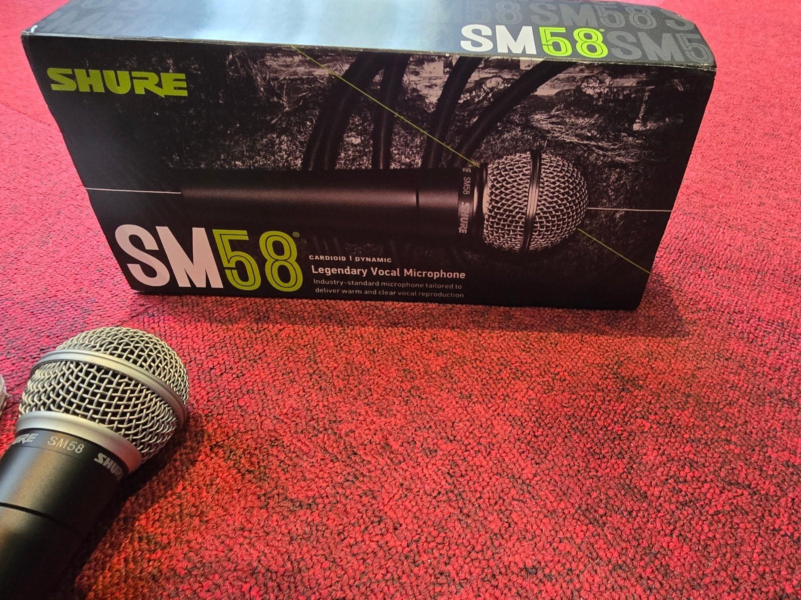 Shure SM58 Zangmicrofoon, Muziek en Instrumenten, Microfoons, Ophalen of Verzenden, Nieuw, Zangmicrofoon