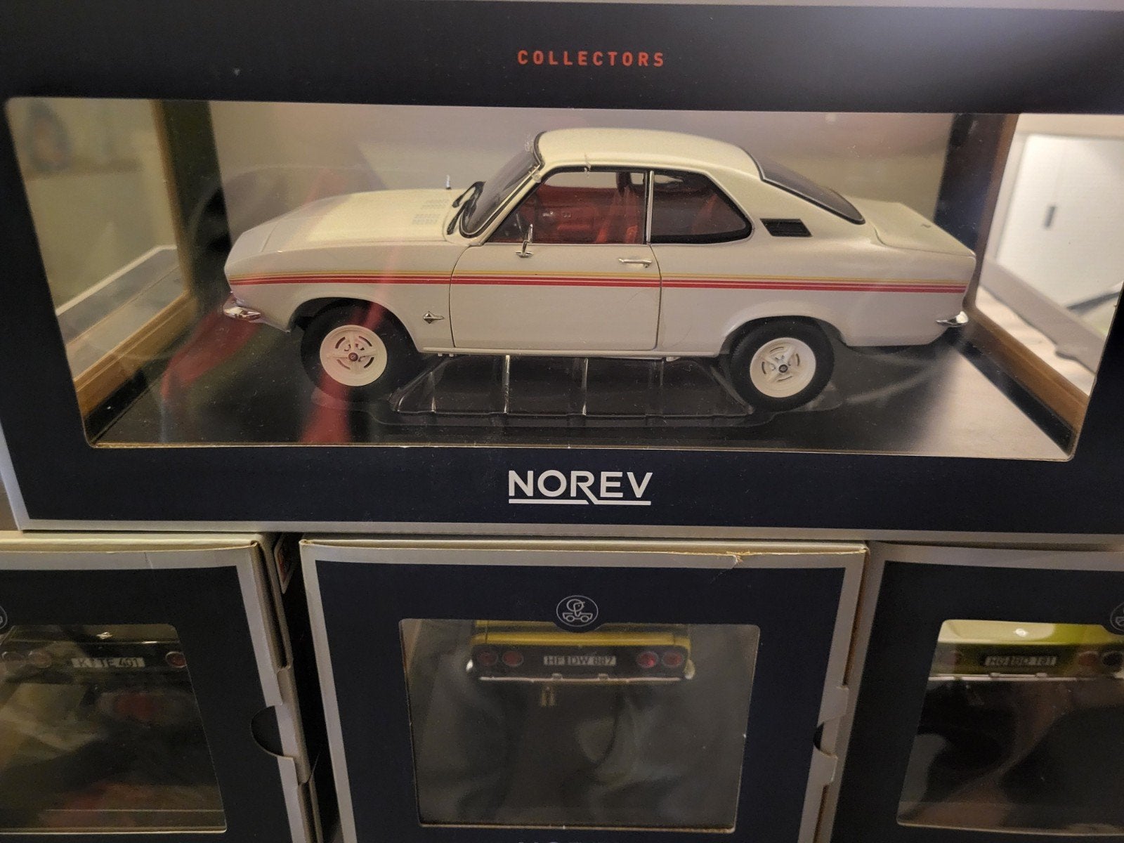 6x Opel Manta A 1:18 Norev (nieuw en verzegeld in OVP) MINT, Hobby en Vrije tijd, Ophalen, Nieuw, Norev