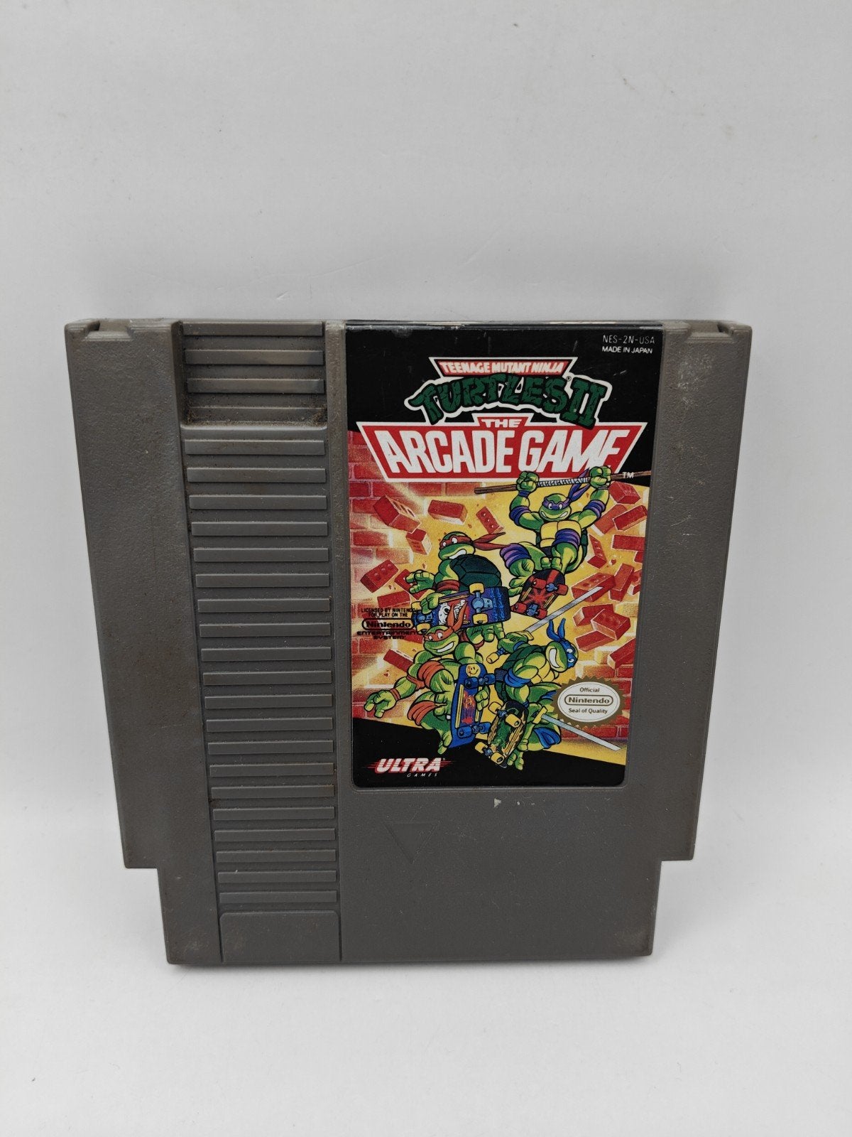 Teenage Mutant Ninja Turtles II: The Arcade Game (NES) USA, Spelcomputers en Games, Gebruikt, Onbekend, Made in Japan, 2 spelers