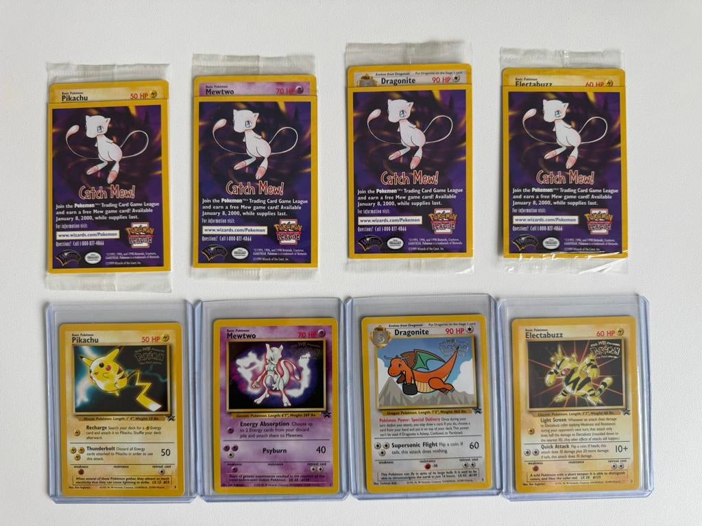 Catch Mew Promo Pokémon The First Movie 1999, Ophalen of Verzenden, Winkel, Super of Benzinepomp, Zegels, Bonnen of Punten