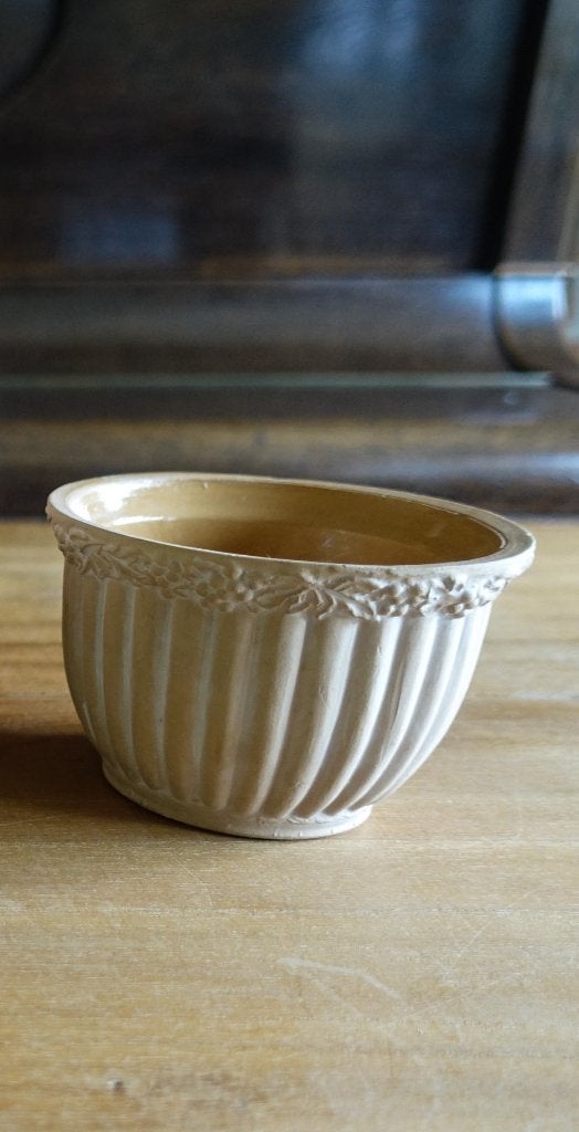 nog 1 mat terra cotta bloempotje nr 2 - 1,00, Tuin en Terras, Bloempotten, Rond, Binnen, Ophalen of Verzenden, Zo goed als nieuw