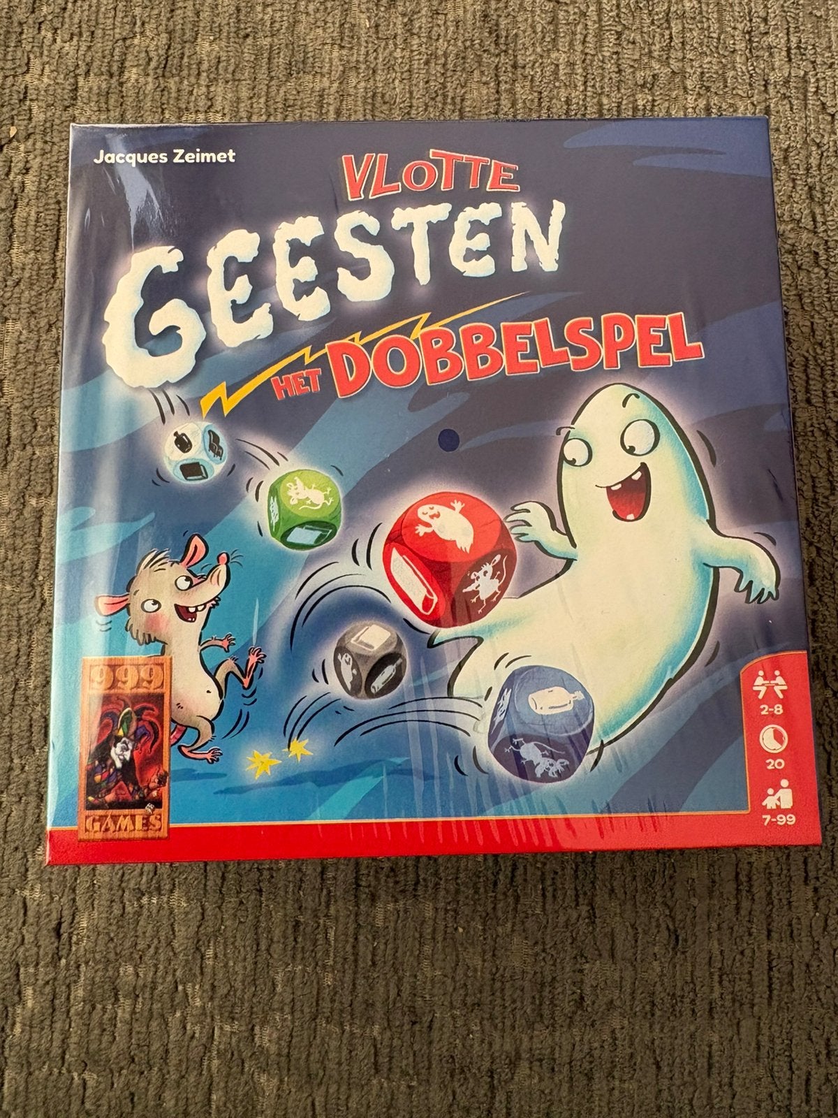 Nieuw - Vlotte geesten, het dobbelspel, Vijf spelers of meer, Ophalen of Verzenden, Nieuw