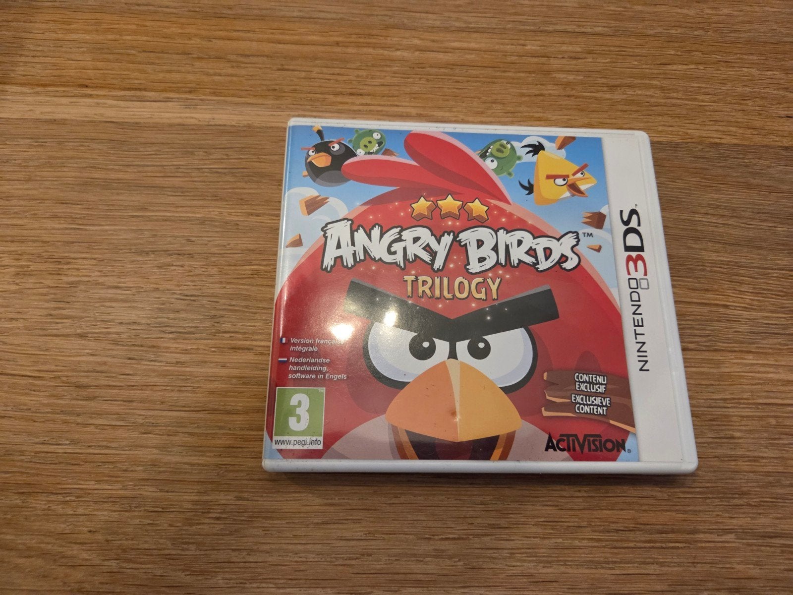 Angry birds trilogy nintendo 3ds, Spelcomputers en Games, Games | Nintendo 2DS en 3DS, 1 speler, Ophalen of Verzenden, Zo goed als nieuw