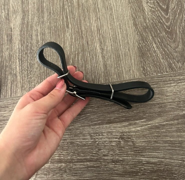 Kinriem voor bit, Dieren en Toebehoren, Paarden en Pony's | Hoofdstellen en Tuigage, Nieuw, Ophalen of Verzenden, Zwart, Bit