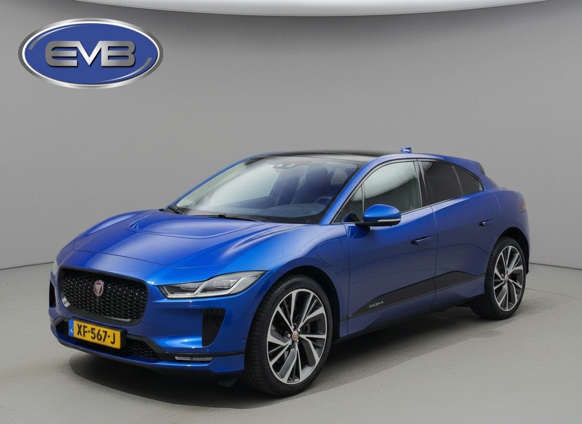 Jaguar I-PACE EV400 pk First Edition 90 kWh, VOL OPTIES, pan, Gebruikt, 750 kg, 245 min, 90 kWh